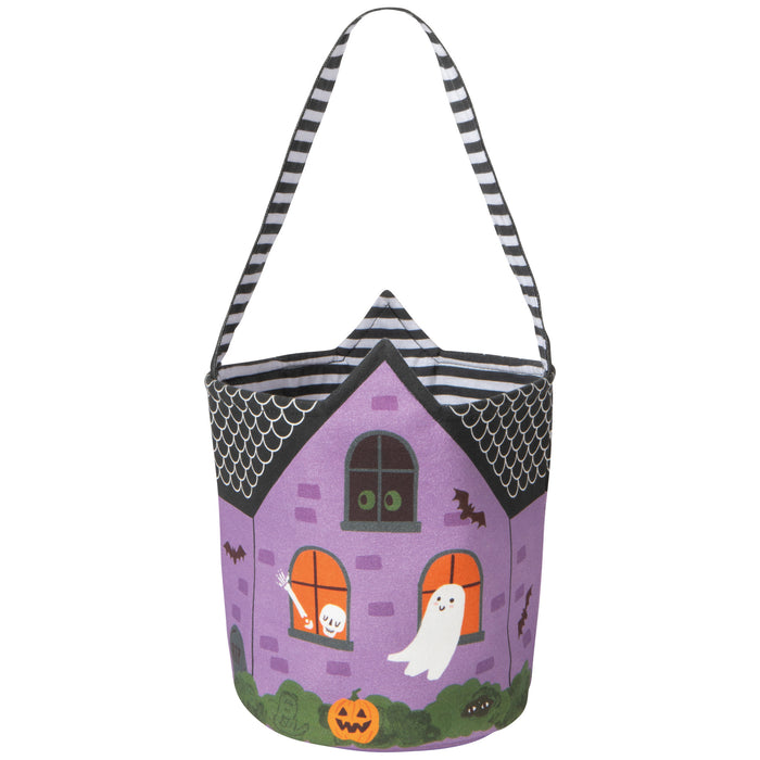 Haunted House Halloween Candy Bucket