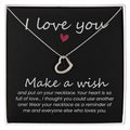 Heart Necklace Gift for Friends, Wife, Mom Christmas Gifts Birthday