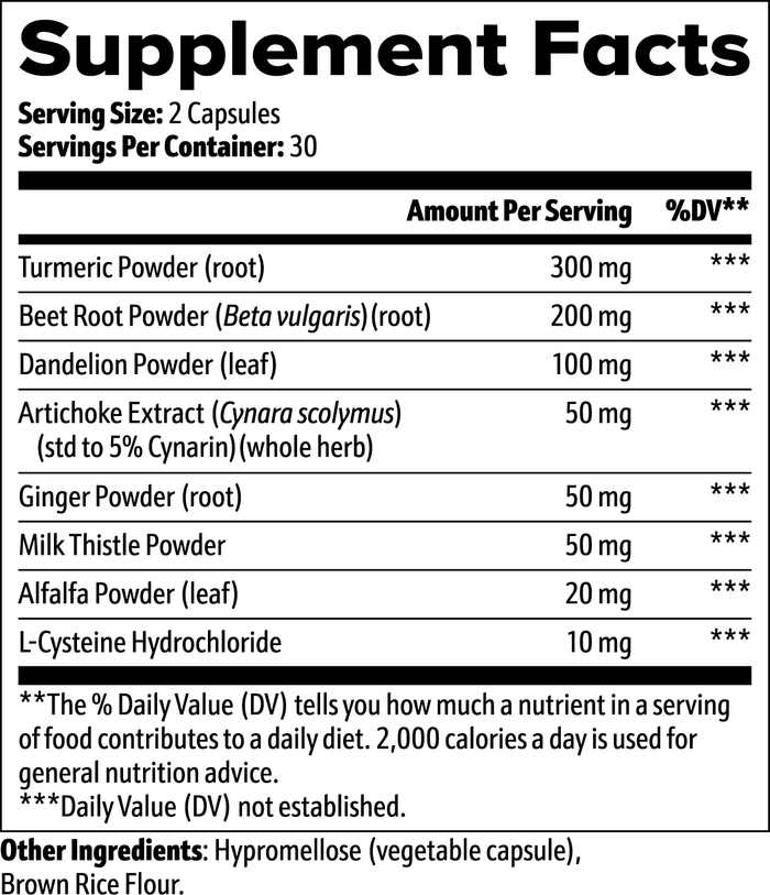 Herbal Liver Support