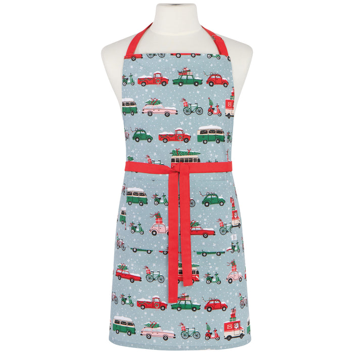 Holiday Traffic Christmas Apron