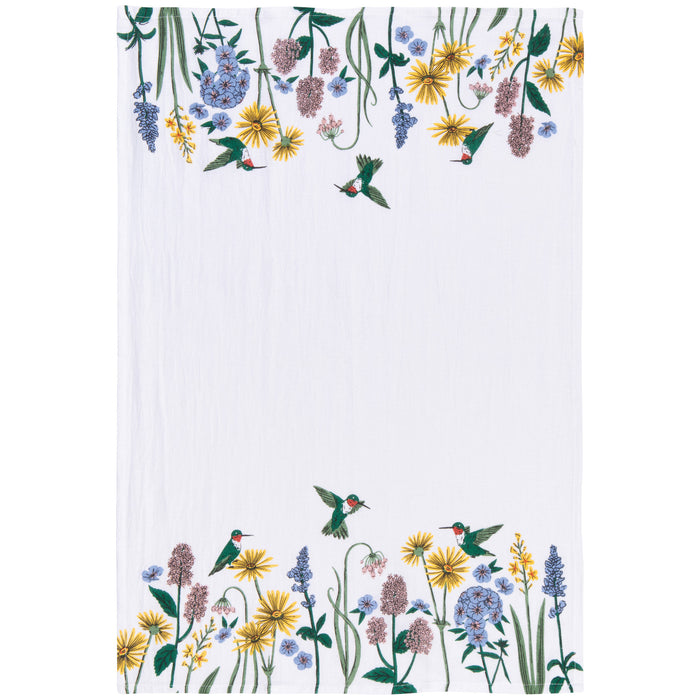 Hummingbird Baker's Floursack Dishtowels Set of 3