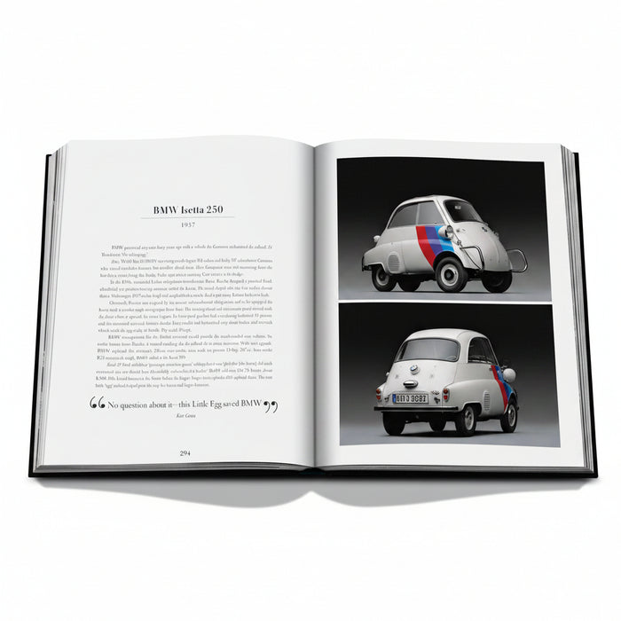 Iconic: Art, Design, Advertising, and the Automobile Luxury Coffee Table Book