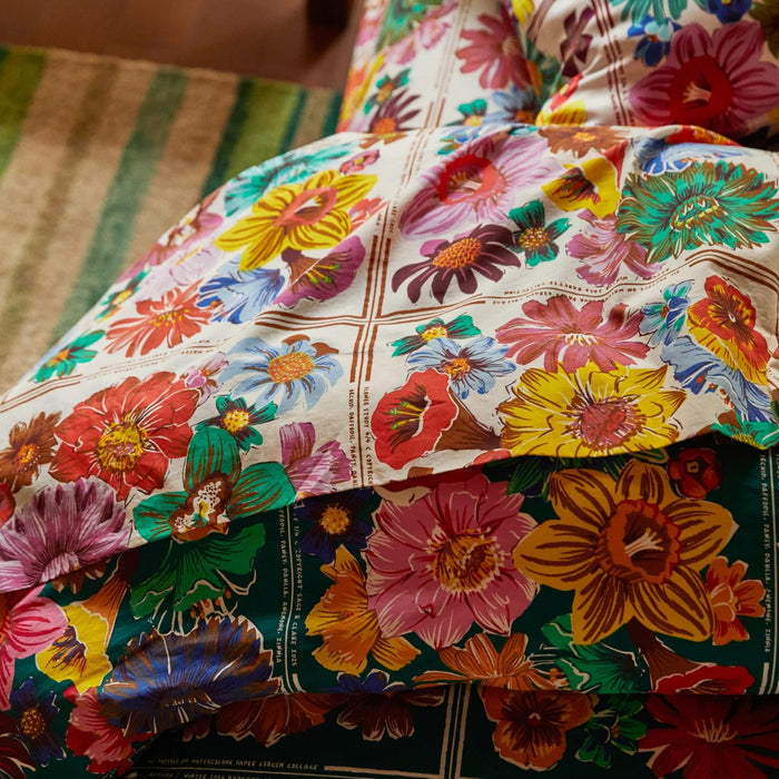 Ines Porcelain Cotton Sheet