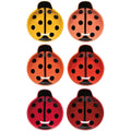 Ladybugs Pinch Bowls Set of 6 Assorted