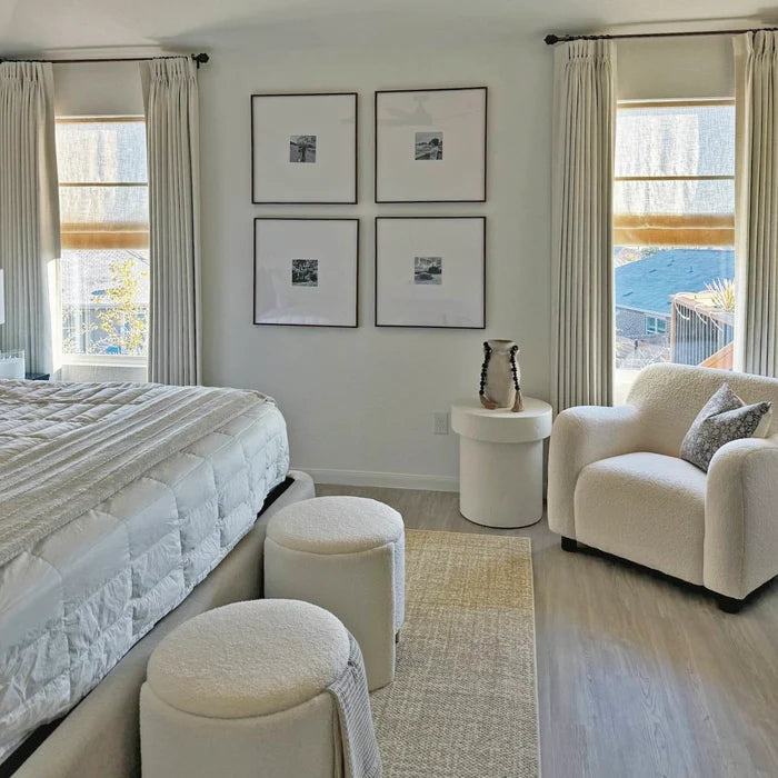 Lena Luxury Linen｜Pleated Drapery