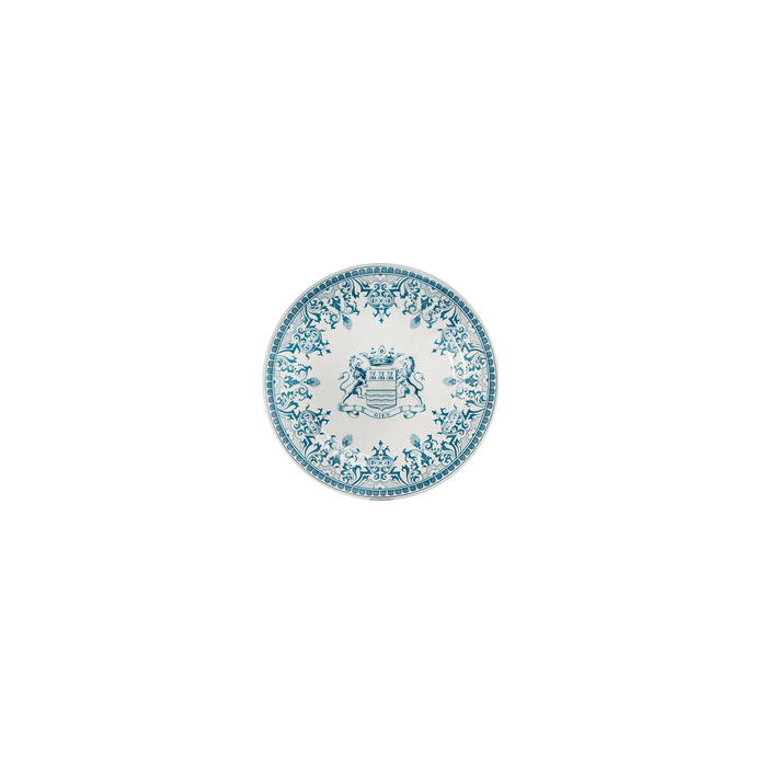 Les Dèpareillèes Bleu Assorted Coaster/ Bread Plate, 12.8cm, Set of 6