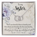 Like a Sister Gift for Friend Perfect Pair Necklace Gift for Friend Birthday, Christmas