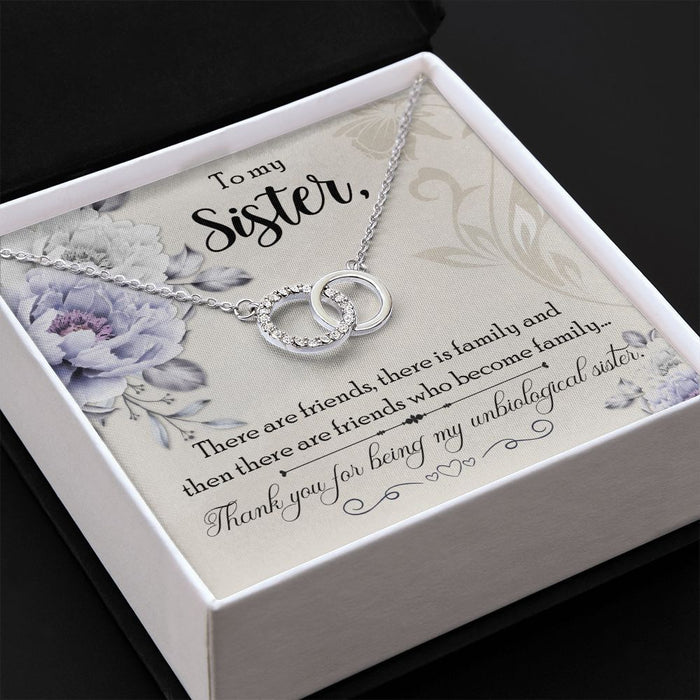 Like a Sister Gift for Friend Perfect Pair Necklace Gift for Friend Birthday, Christmas
