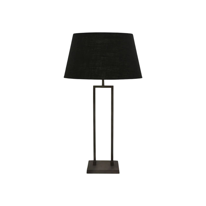 Linea Black Iron Table Lamp