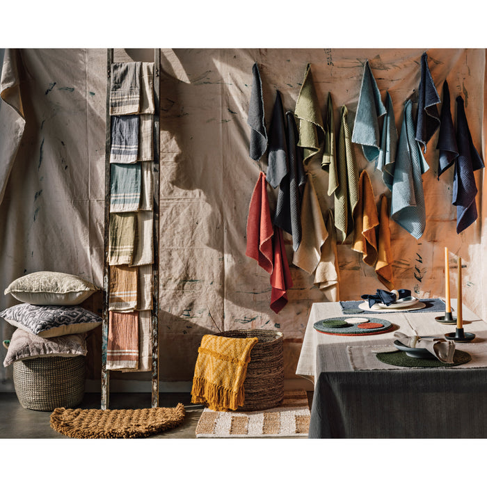 Linea Lagoon Woven Dishtowels Set of 2