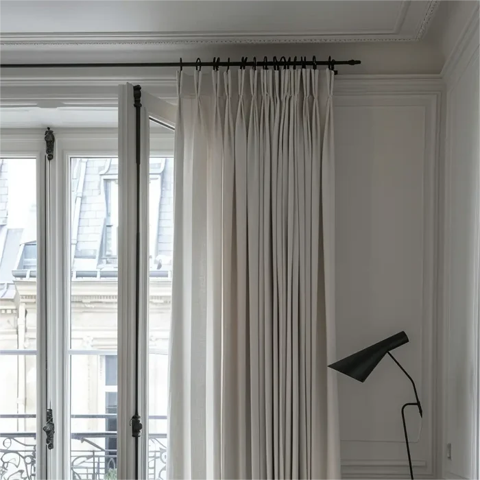 Livia Linen｜Pleated Drapery