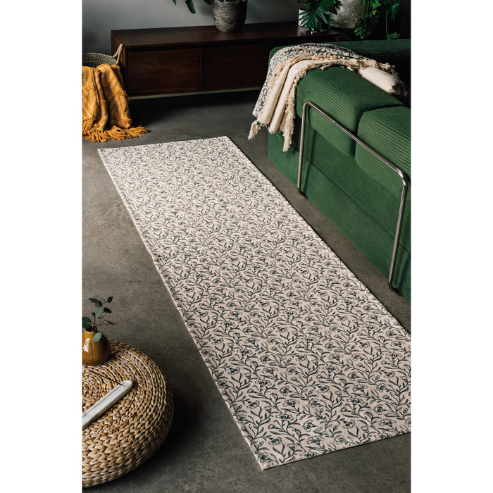 Lobelia Cotton Hallway Runner 2.5 x 8 ft