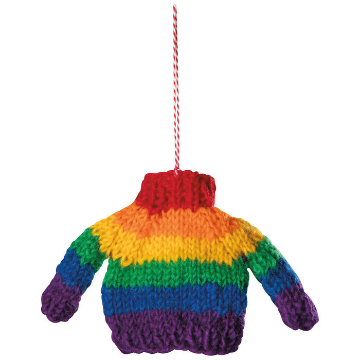 Love is Love Felt Christmas Tree Ornaments - 3 Assorted Styles
