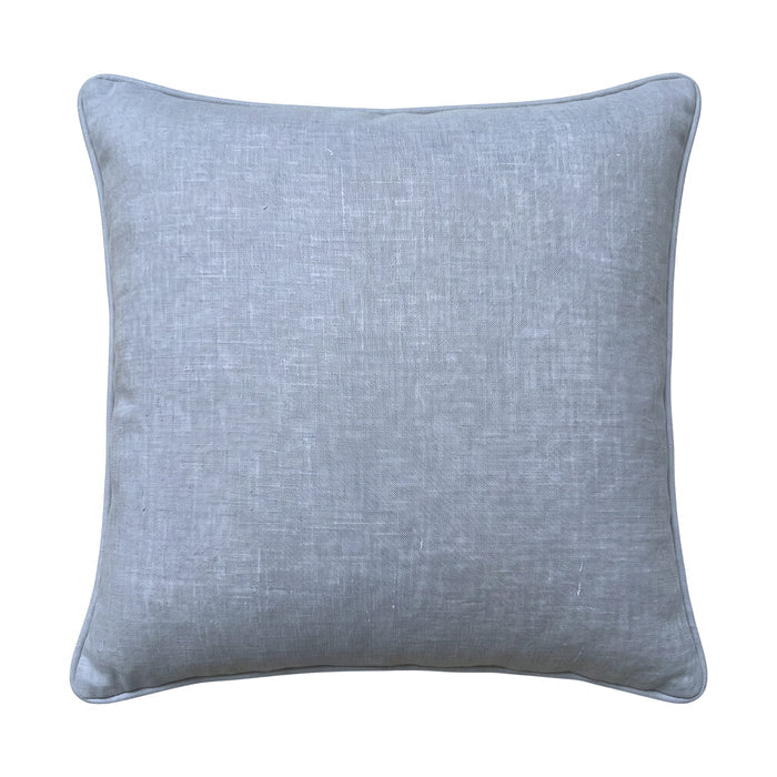 Magnolia China Blue 60x60cm Piped Cushion