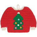 Merry Knitmas Crochet Trivet
