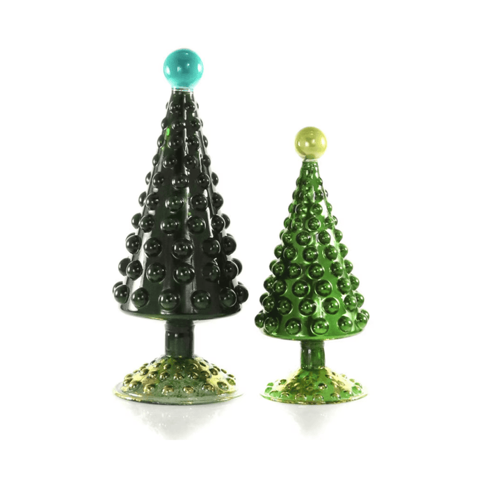 Midcentury Modern Tree Set - Evergreen