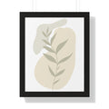 Modern Plant A Framed Vertical Poster