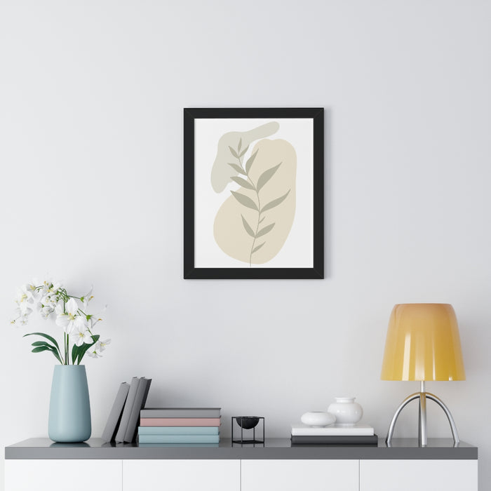 Modern Plant A Framed Vertical Poster