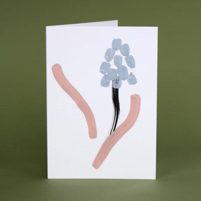 Muscari Greeting Card