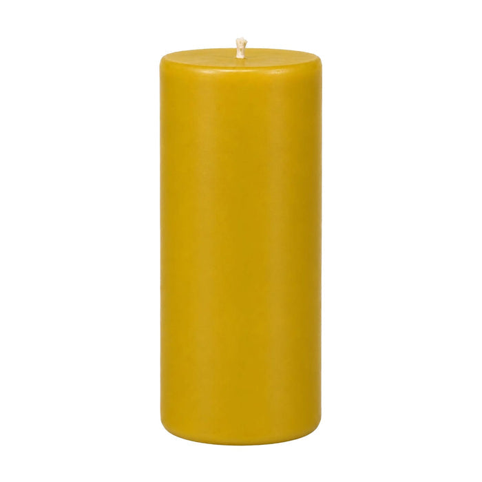 Mustard Pillar Candle 150mm