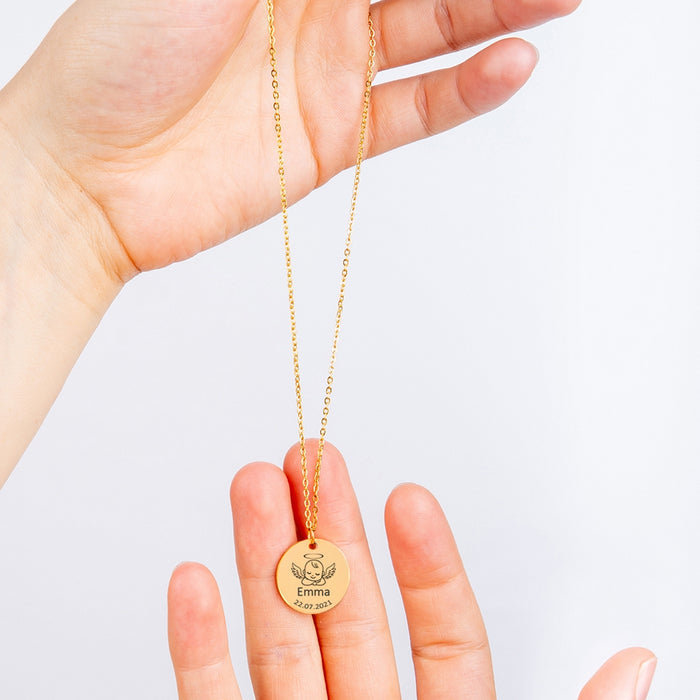 My Baby Angel Necklace Gifts for Mothers
