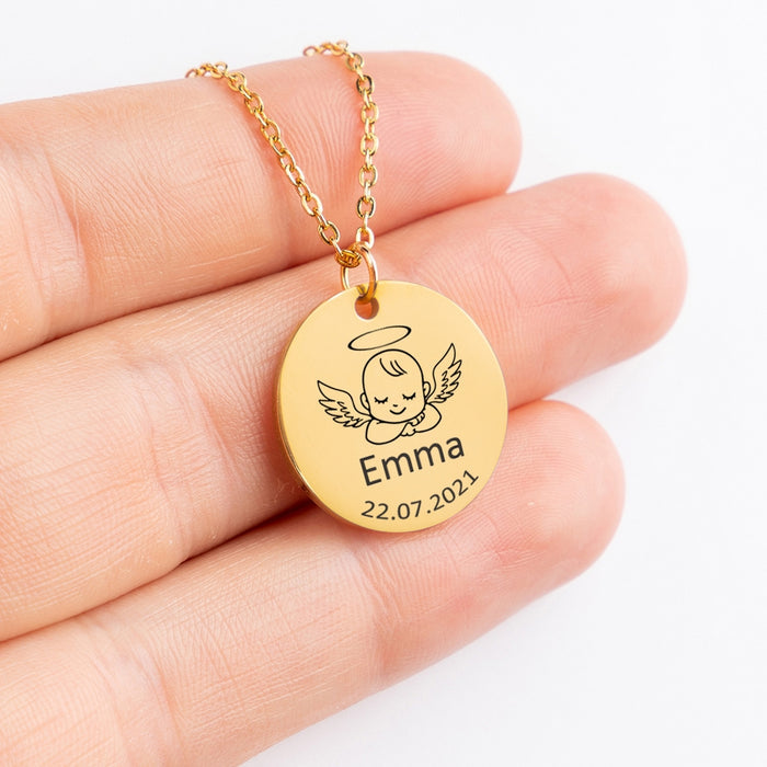 My Baby Angel Necklace Gifts for Mothers