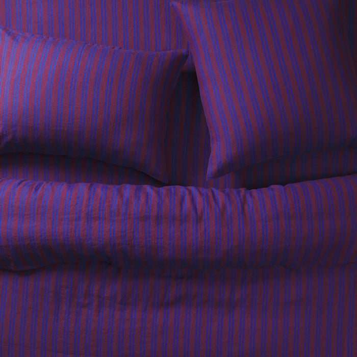 Nadine Burnt Sienna Linen Euro Pillowcase Set