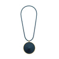Naya Peacock Mesh Pendant Necklace