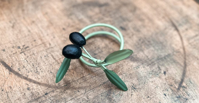 Olive Branch Napkin Ring