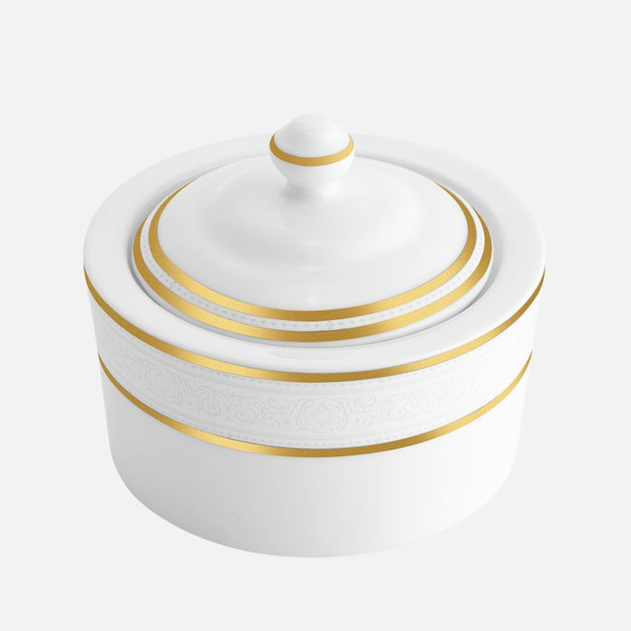 Opera White Sugar Bowl, 220ml