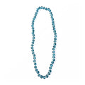 Pale Aqua Beaded Resin Necklace