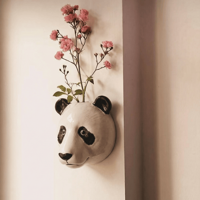 Panda Wall Vase Small