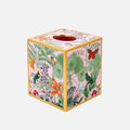 Paradise Garden Square Lacquer Tissue Box Cover