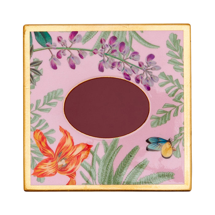 Paradise Garden Square Lacquer Tissue Box Cover