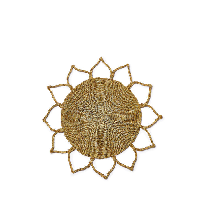 'Petal' Placemat in Natural, 36cm