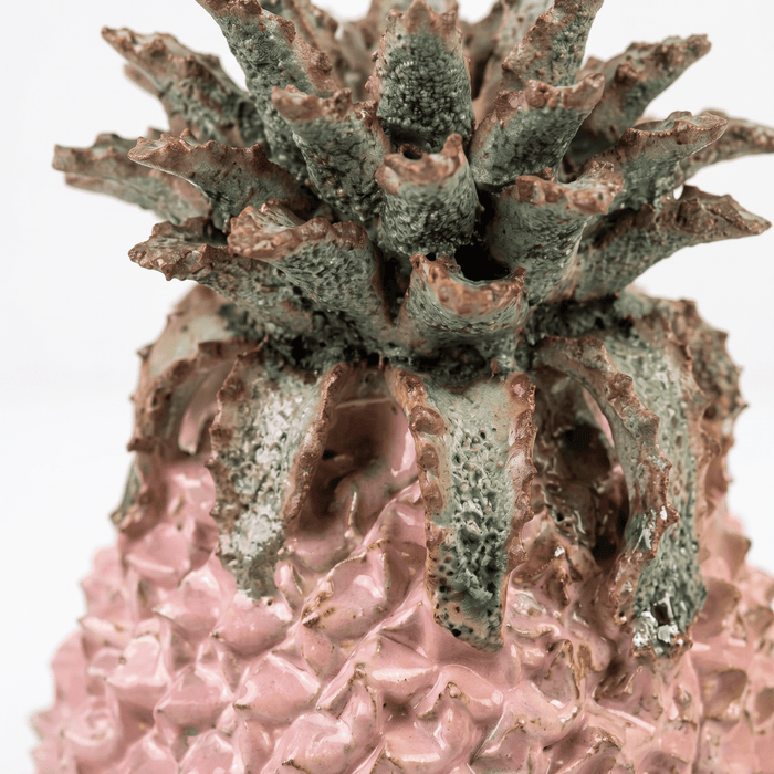 Pineapple Vase Pink 23cm
