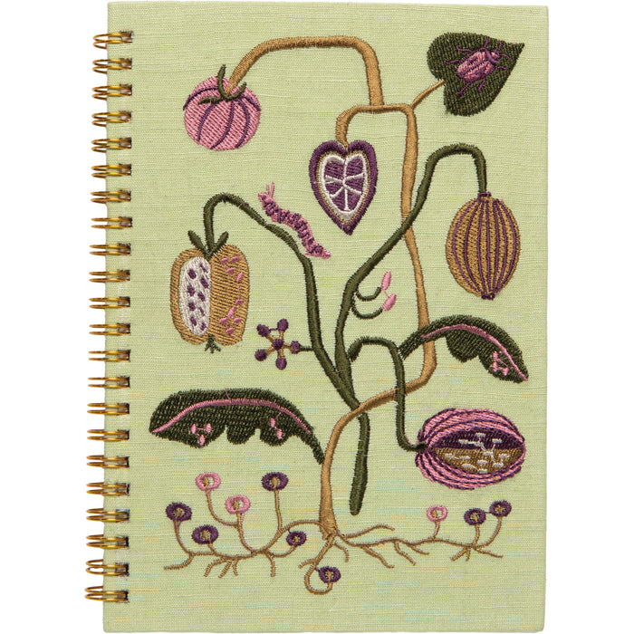 Pome Embroidered Notebook