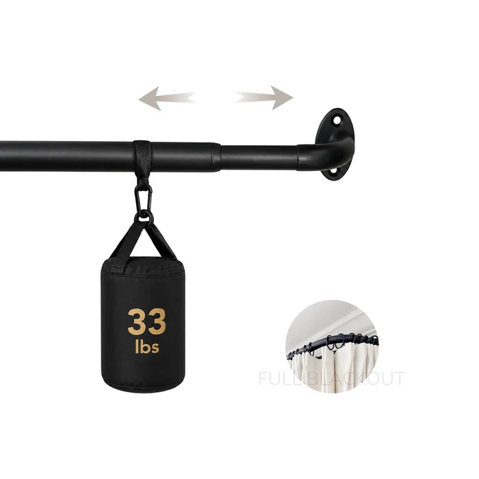 Ravon | French Return | Length Adjustable | Curtain Rod