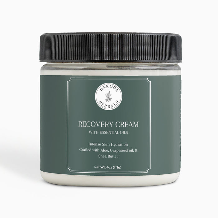 Recovery Cream with Essential Oils, Intense Skin Hydration