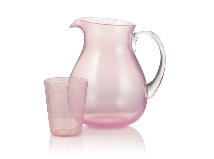 Recycled Plastic Bobby Pitcher in Rose Pink
