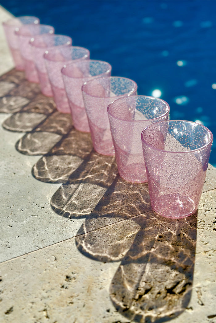 Recycled Plastic Bobby Tumbler in Rose Pink
