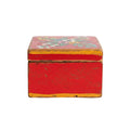Red Floral Keepsake Box