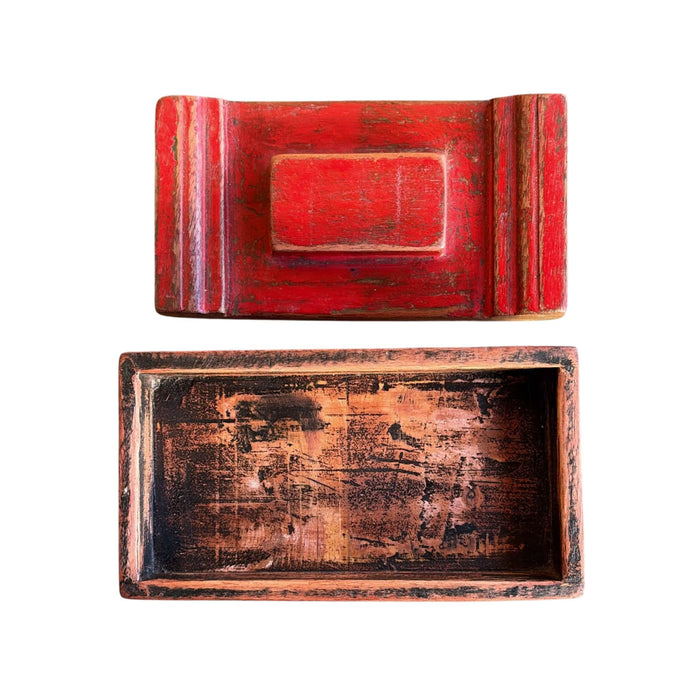 Red Small Oriental Box
