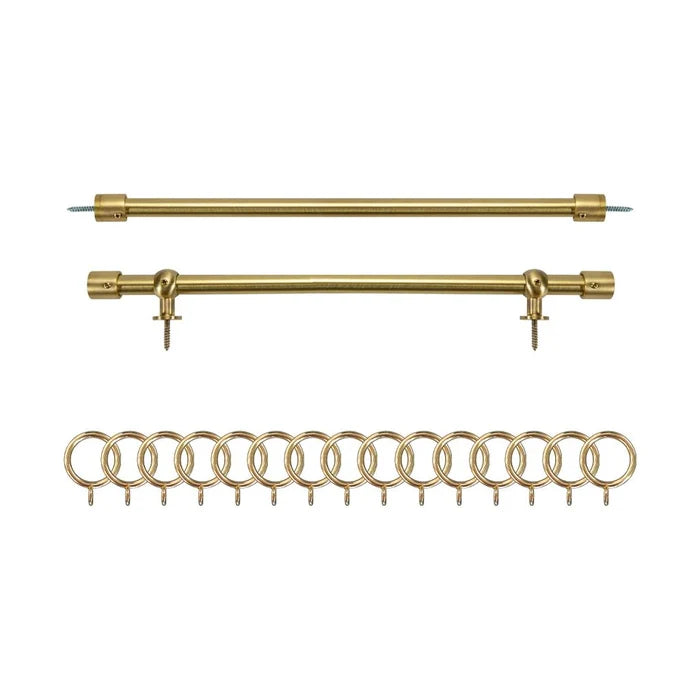 Remy | Custom Size | Café & Door | Curtain Rod
