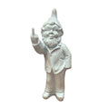 Resin Gnome Figurine - White