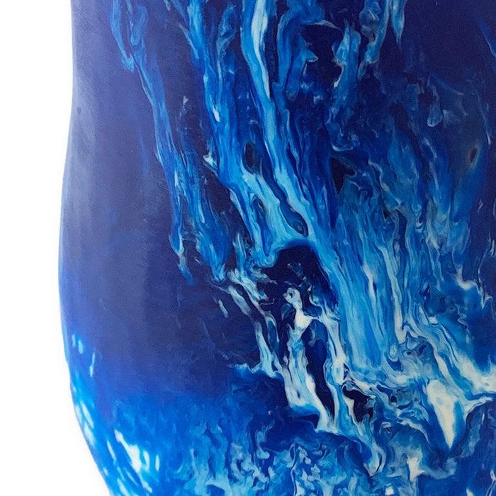 Resin Swirl Tall Jug Iceberg