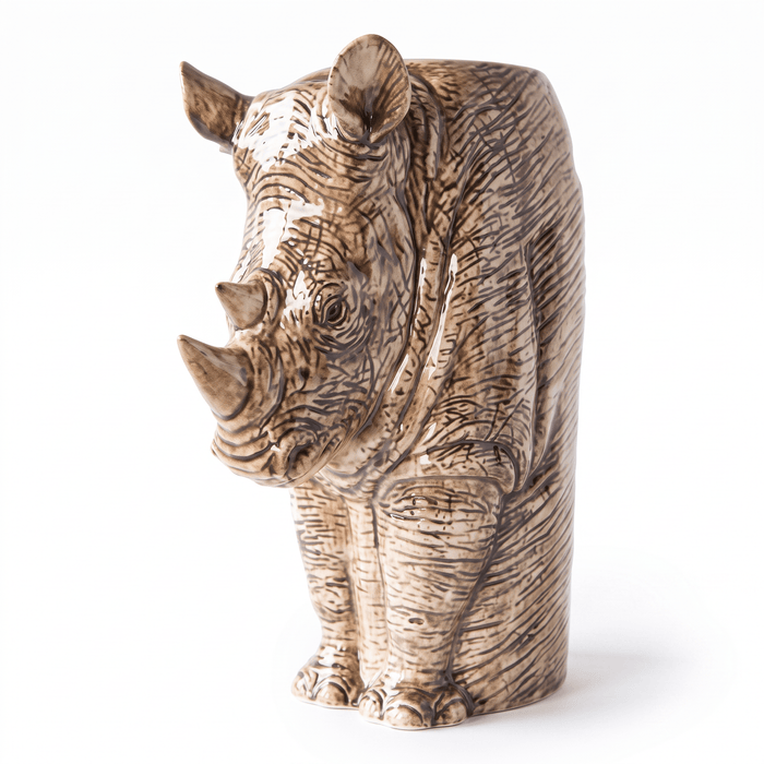 Rhino Flower Vase