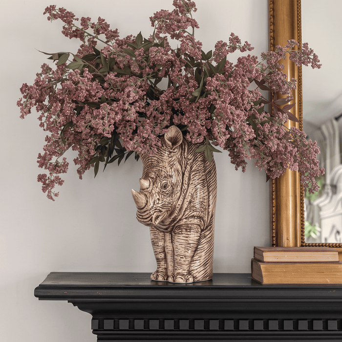 Rhino Flower Vase