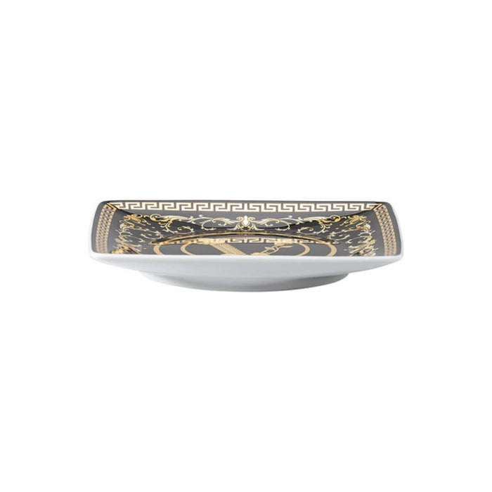 Rosenthal Versace Virtus Gala Square Dish - Black