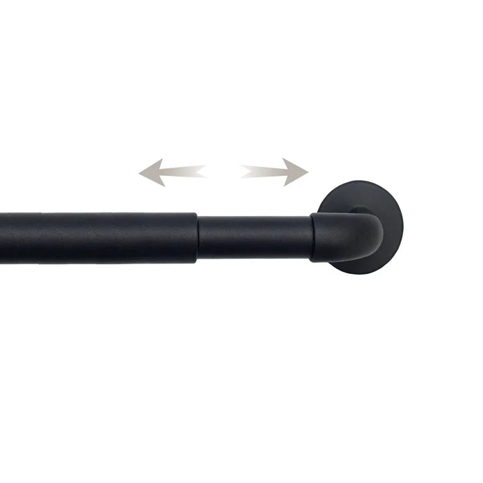 Ruby | Length Adjustable | Café & Door | Curtain Rod